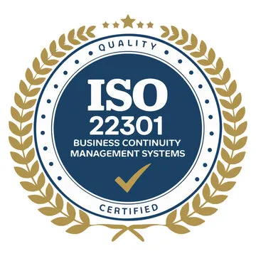 ISO 22301 certification